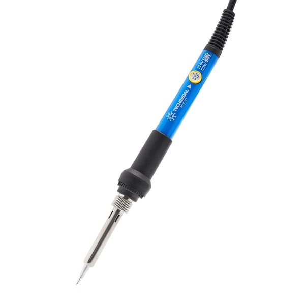 Techrebal "Blue Jet" TBJ60W 39-i-1 brændeovn med 60 W-potentiometer (loddekolbe, 29 spidser, svampestativ og etui)