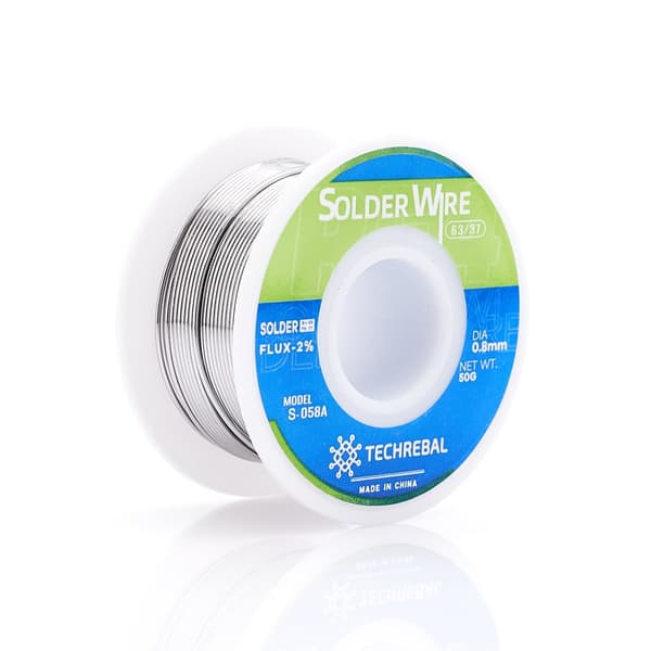 Techrebal Tin S-058 0,8 mm 50 g 63/37 2 % Flux