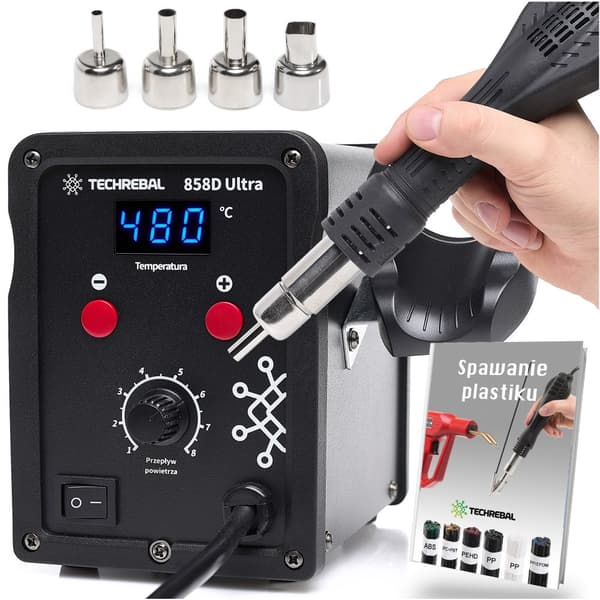 Techrebal 858D ULTRA Loddestation