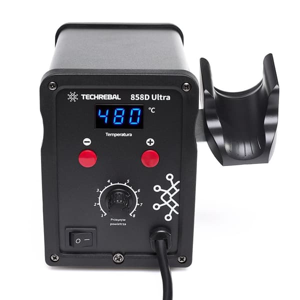 PLASTSVEJSEMASKINE Techrebal 858D ULTRA 750W HÆFTEMASKINE plastsvejsemaskine