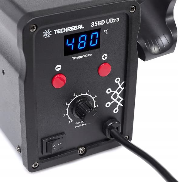 Techrebal 858D ULTRA 750W plastsvets