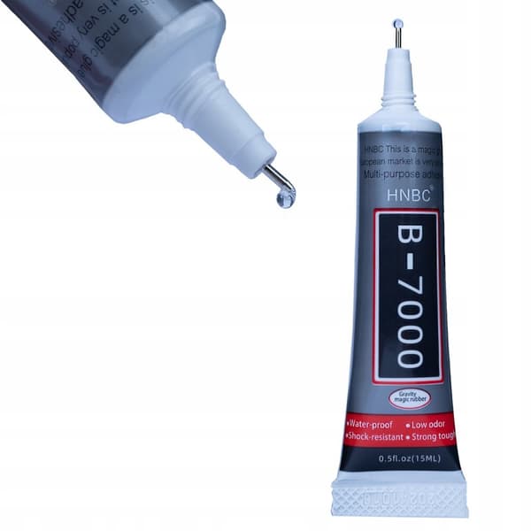 Rosfix LCD-imukuppi 55 mm + B-7000-liima 15 ml + LCD-ruuvipenkki + 6 tarkkuuspinsetin sarja