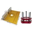 Miniatyrbillede 1 af 2: Router Lift Sæt, Aluminiumlegering, Rustbeskyttende Design,Guld