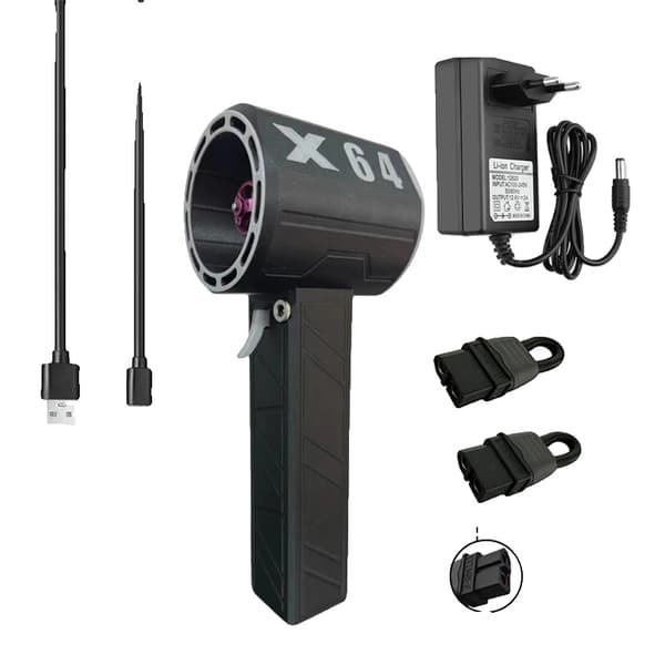 X64 Våldsam Blåsare, 8000mAh Batteri, 800W Effekt,EU, A