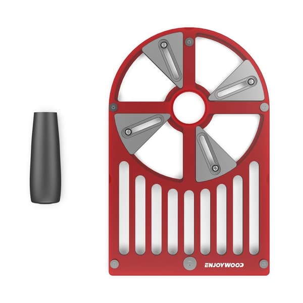 ENJOYWOOD Routerbase, justerbar fra 65 mm til 132 mm, letvægts på 0,620 kg,Router Base