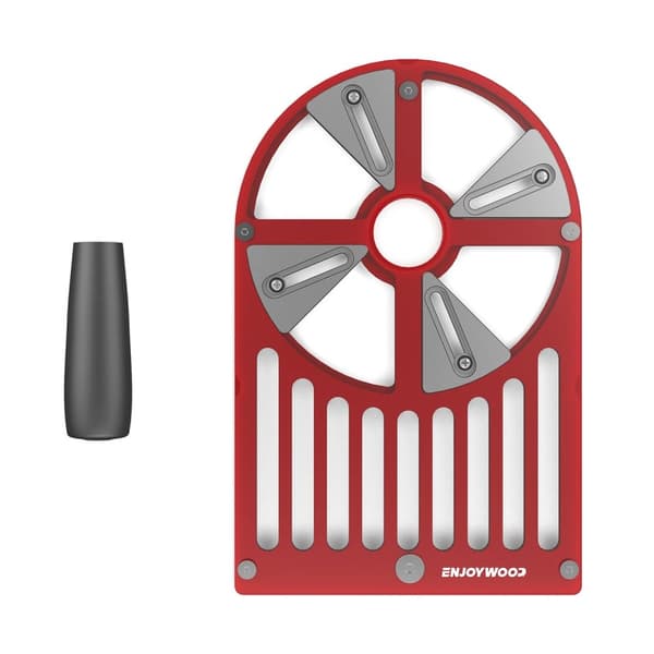 ENJOYWOOD Routerbase, justerbar fra 65 mm til 132 mm, letvægts på 0,620 kg,Router Base