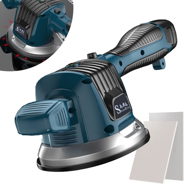 Flisebelægningsmaskine, 12000 omdr./min vibrationshastighed, 100 kg adsorptionsstyrke, justerbar intensitet.