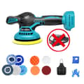 Miniatyrbild 1 av 2: 150 mm Sladdlös Polermaskin, 5000 RPM Hastighet, Inkluderar Flera Pads,Ingen batteri