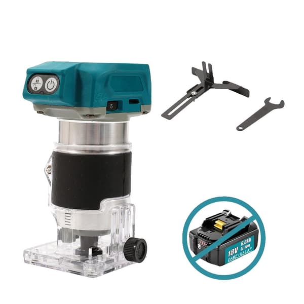 Borstlös Trätrimma, 10 000-30 000 RPM, 5 Hastighetsjusterbar,Ingen batteri