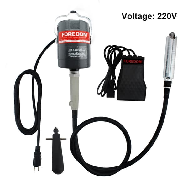 SR Flex Shaft Mill, 230W Effekt, 0-5 mm Klemrange,220V