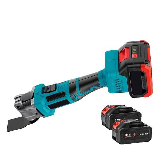 Oscillerande verktyg, 1000W effekt, 20000 RPM hastighet,Med 2X Batteri
