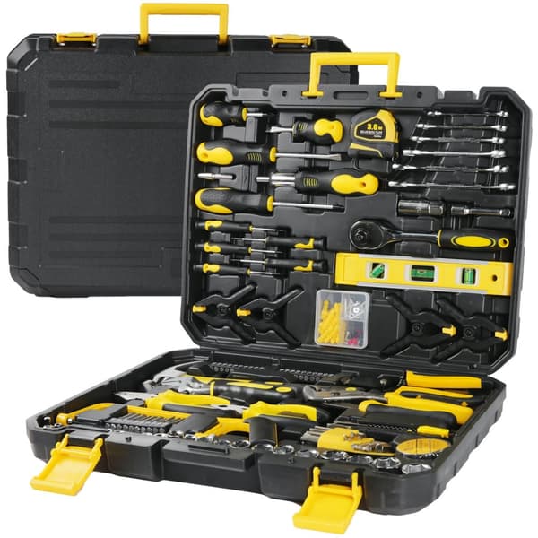 DIY Værktøjssæt, 158 Stykker, Ergonomisk Design,JT-8158, 158 stk.