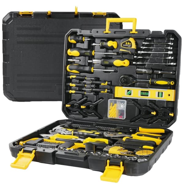DIY Værktøjssæt, 158 Stykker, Ergonomisk Design,JT-8158, 158 stk.