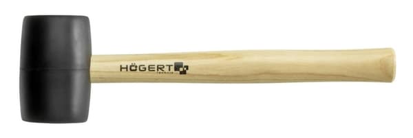 Gummihammare Hogert HT3B046; 900 g