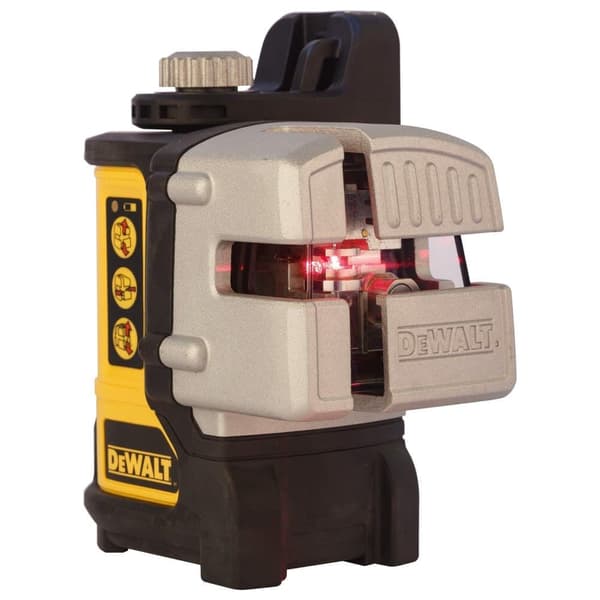Korslinjelaser DeWalt DW089K Svart, Grå, Gul