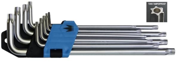 Insexnycklar Richmann C6613; T10-T50; 9 st.