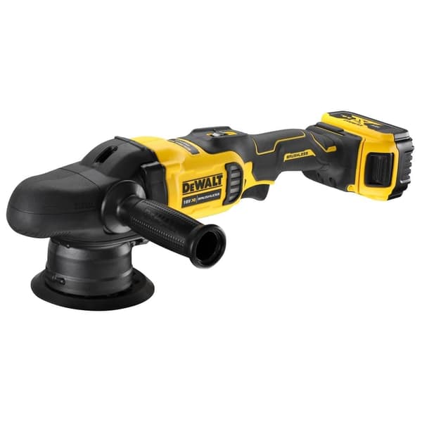 Polermaskin DeWalt DCM848P2-QW; 18 V; 2x5,0 Ah batt.