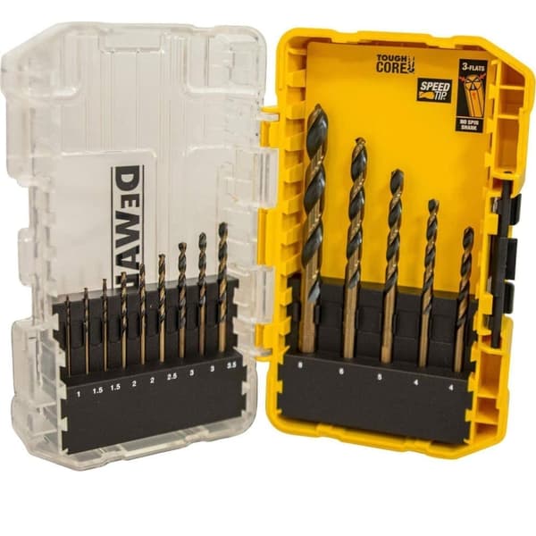 Borrsats DeWalt DT70727-QZ; 1,0-8,0 mm; 14 st.