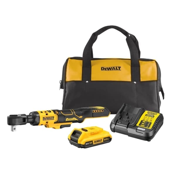 Sladdlös spärrskaft DeWalt DCF512D1-QW; 95 Nm; 1/2''; 18 V; 1x2,0 Ah batt.
