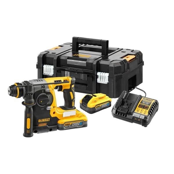 Borrhammare DeWalt DCH273H2T-QW; 2,1 J; SDS-Plus; 18 V; 2x5,0 Ah batt.