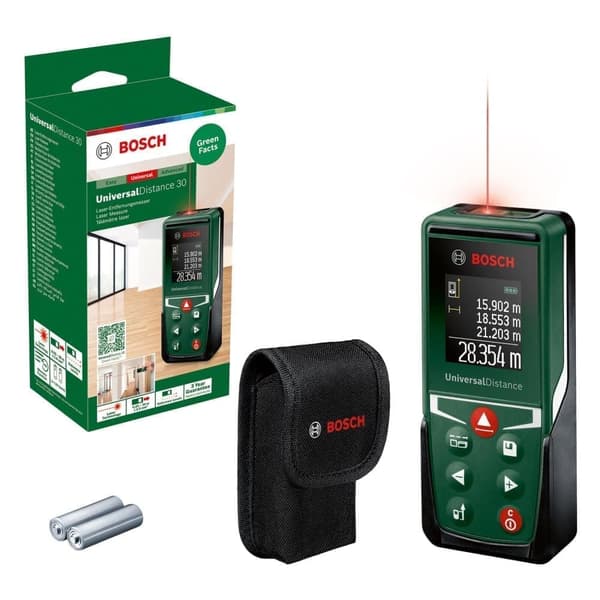 Laseravståndsmätare Bosch UniversalDistance 30