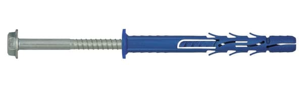 Nylonplugg med skruv RawlPlug R-FF1-N-14K120; 13,8x120 mm; 10,8x131 mm; SW17/T50; 25 st.
