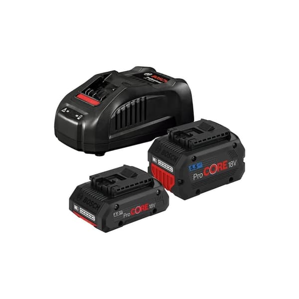 Tillbehörsset Bosch GBA ProCORE; 18 V; 4,0 Ah/5,5 Ah batteri. + laddare GAL 1880CV