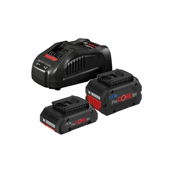 Tillbehörsset Bosch GBA ProCORE; 18 V; 4,0 Ah/5,5 Ah batteri. + laddare GAL 1880CV