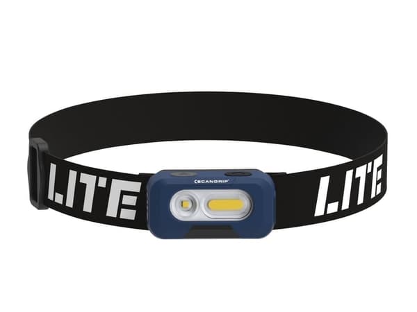 Pannlampa Scangrip HEAD LITE; 3,7 V; 1x0,8 Ah batt.