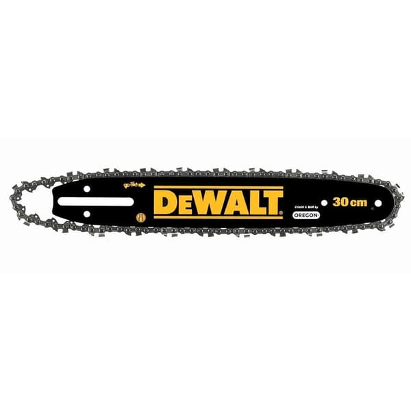 Sågsvärd för motorsåg DeWalt DT20665-QZ; 12''; 30 cm; 3/8''; 45; 1,1 mm + sågkedja