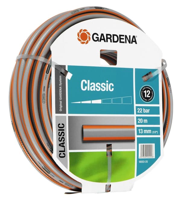 Vattenslang Gardena Classic 1/2'', 20 m