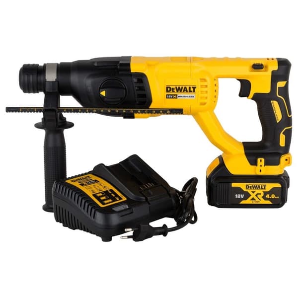 Borrhammare DeWalt DCH133M1-QW; 2,6 J; SDS-plus; 18 V; 1x4,0 Ah batt.