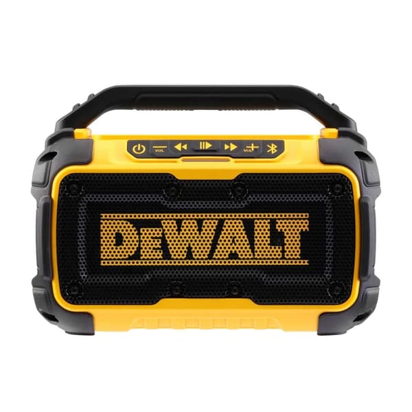 Bluetooth®-högtalare DeWalt DCR011-XJ; 10,8/18/54 V (utan batteri och laddare)