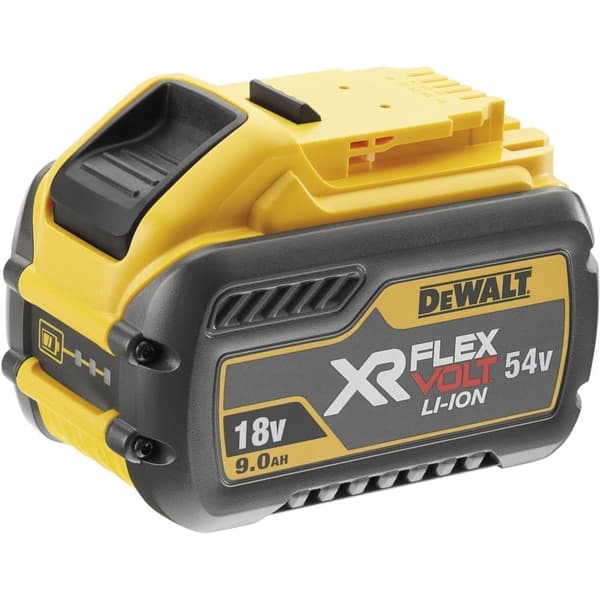 Batteri DeWalt DCB547 FlexVolt; 18/54 V; 9,0 Ah; Li-ion