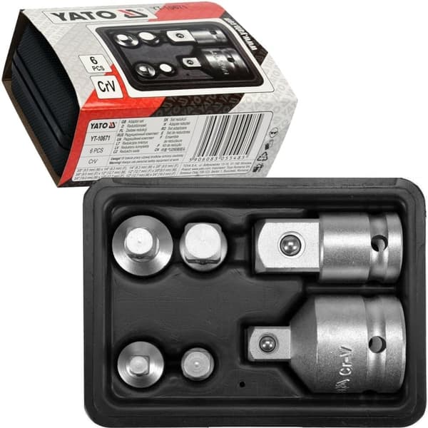 Adapter-set Yato YT-10671; 6 st.