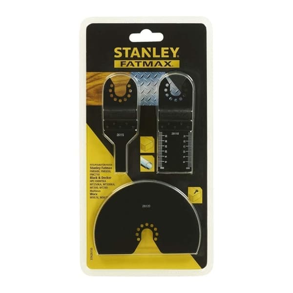 Tillbehörsset Stanley STA26150-XJ; 3 st.