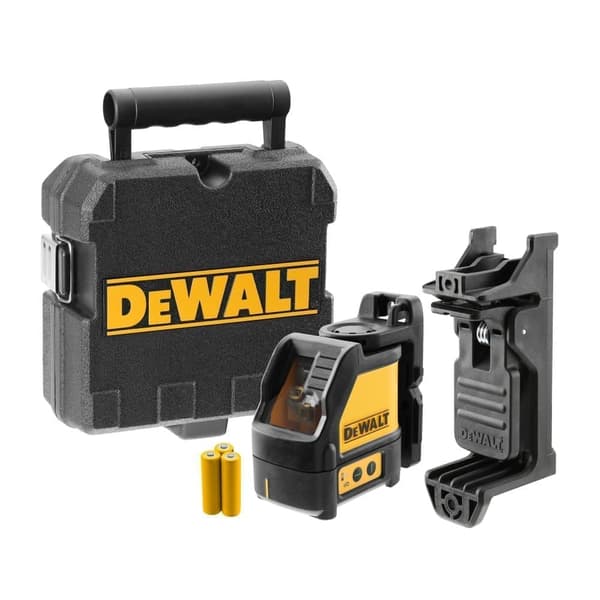 Korslinjelaser DeWalt DW088CG grön Svart, Gul