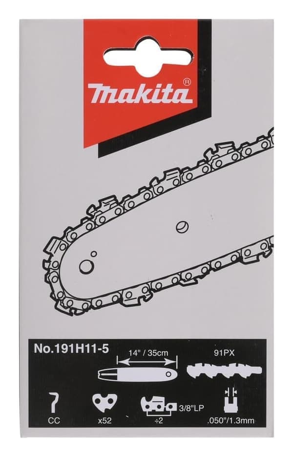 Sågkedja Makita 191H11-5; 14''; 35 cm; 3/8''; 52; 1,3 mm
