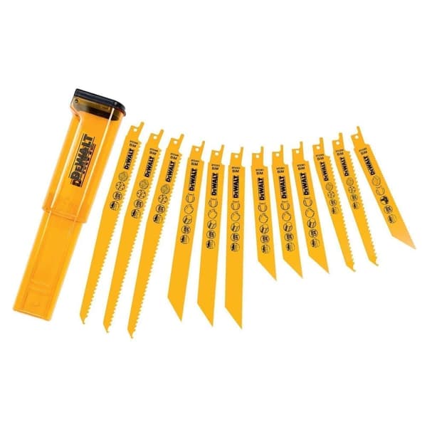 Tigersågsbladsats DeWalt DT2445-QZ; 12 st.