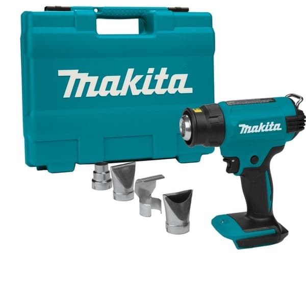Varmluftpistol Makita DHG180ZK; 18 V (utan batteri och laddare)