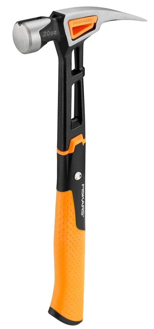 Hammare med spikdragare Fiskars 1020214; L; 910 g