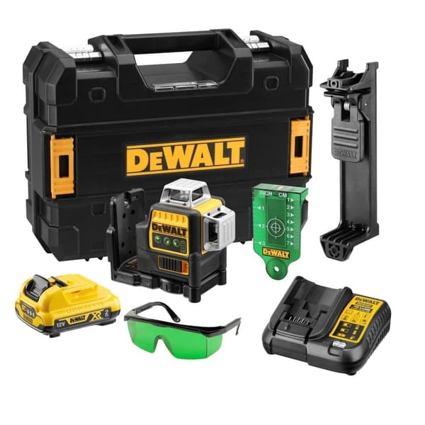 Linjelaser DeWalt DCE089D1G grön