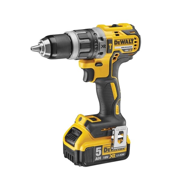 Slagskruvdragare / borr DeWalt DCD796P2; 18 V; 2x5,0 Ah batt.