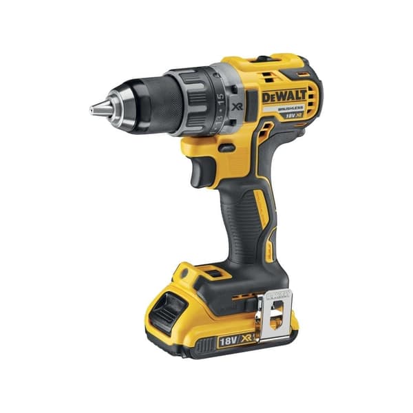 Skruvdragare/borr DeWalt DCD791D2; 18 V; 2x2,0 Ah batt.