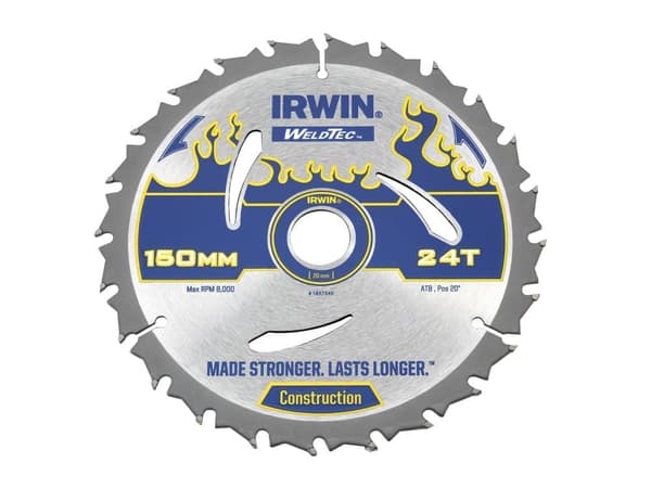 Sågklinga för trä Irwin; 150x2,4x20,0 mm; Z24