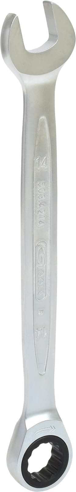 Skiftnyckel med spärrhake KS Tools 503.4214-E; 14 mm
