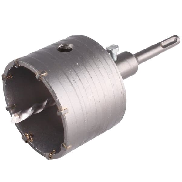 Borrkrona med skaft och centreringsborrbit Yato YT-4403; SDS-plus; 80 mm