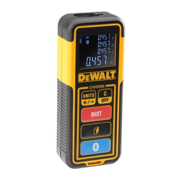 Laseravståndsmätare DeWalt DW099S Svart, Blå, Röd, Gul