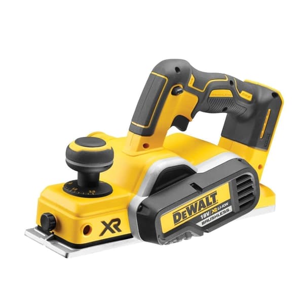 Batteridriven hyvel DeWalt DCP580NT; 18 V (utan batteri och laddare)