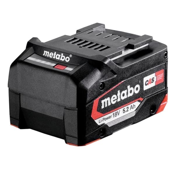 Batteri Metabo 625028000; 18 V; 5,2 Ah